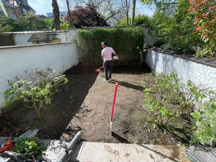 Remise en état de jardin