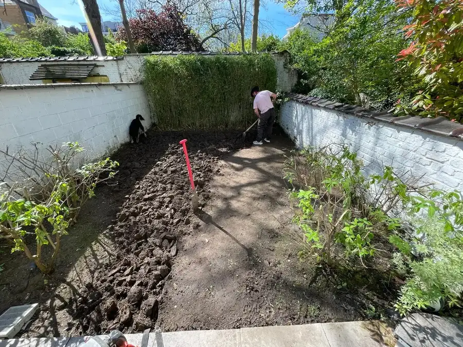 Remise en état de jardin