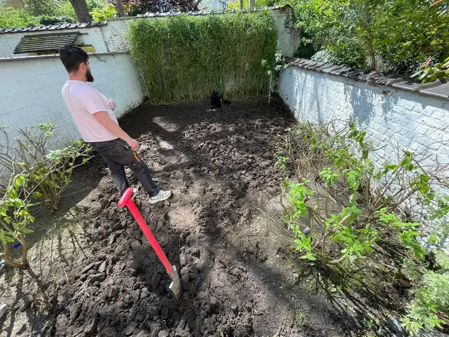 Remise en état de jardin